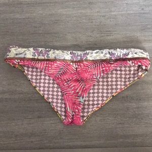 Reversible bikini bottoms. Brand unknown.